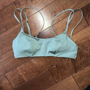 H&M Olive Green Bikini Top